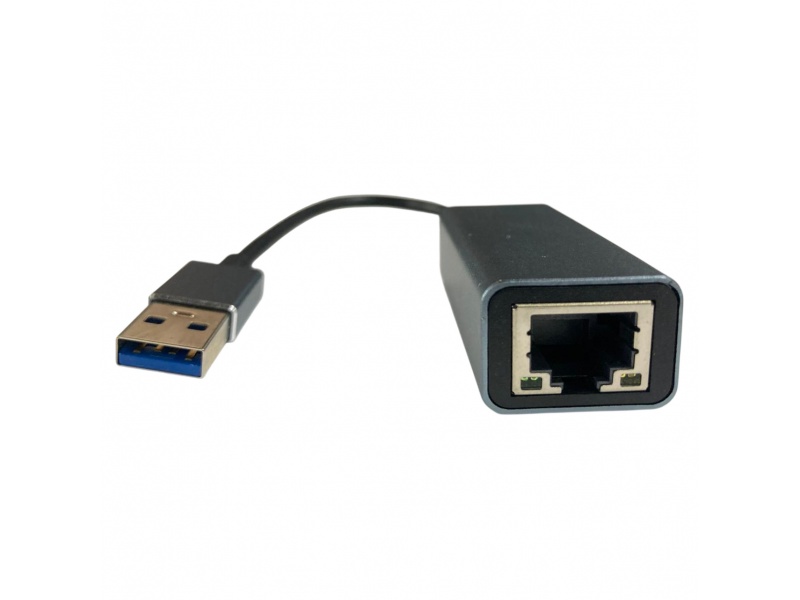 Adaptador USB 3.0 a Ethernet RJ45 Gigabit 10/100/1000 Mbps - USB3.0-RJ45