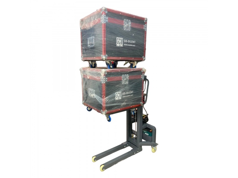 Montacargas Elevador El�ctrico Port�til 300 kg con Control Remoto Inal�mbrico - GCM PRO LINE MCE-300K