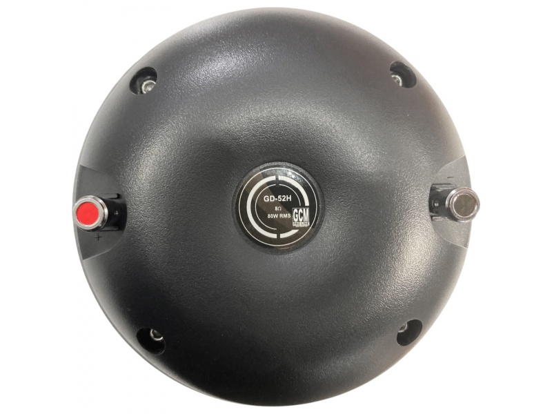 Driver de Compresi�n 1" 80W RMS 8O 107 dB Alta Sensibilidad - GCM Pro Line GD-52H