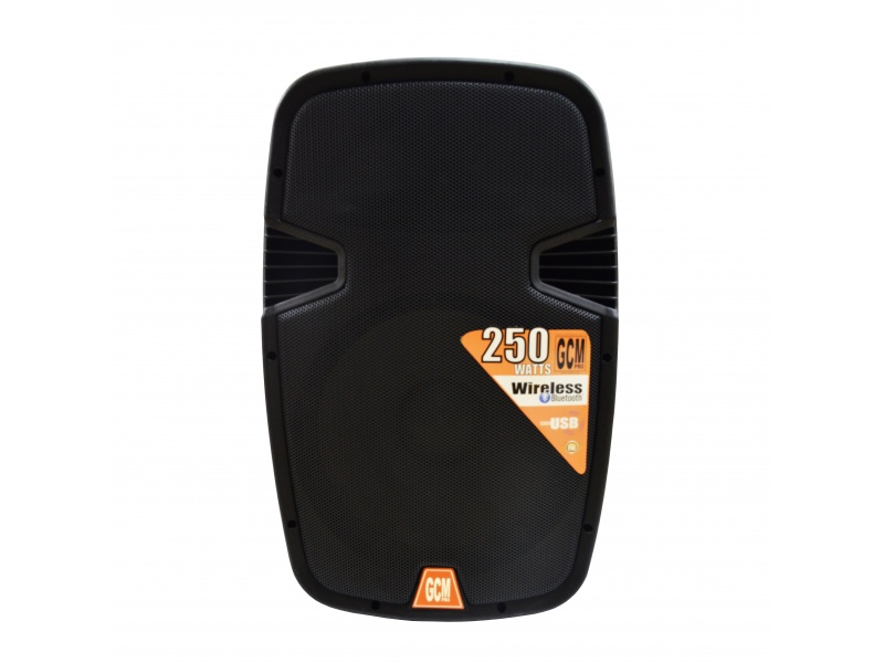 Caja Activa/ Bafle G-2115EAU-BT 15" GCM DJ Con Bater�a Interna, Bluetooth, FM, USB y SD