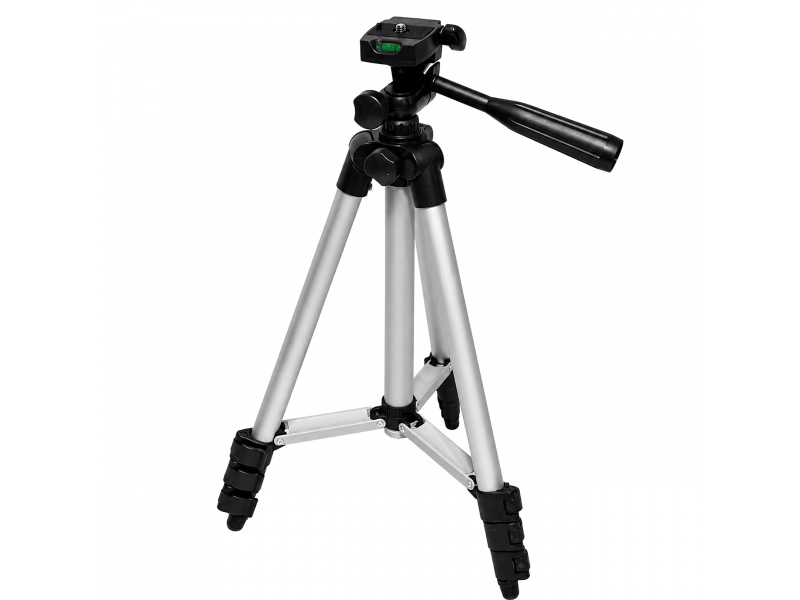 Tripode en Aluminio para Camara Digital O Filmadora 3 Niveles hasta 1m