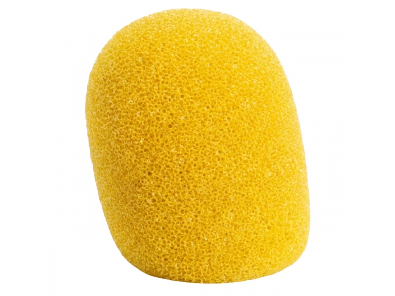 Antipop / Cubreviento / Filtro de Color amarillo para micr�fono de mano