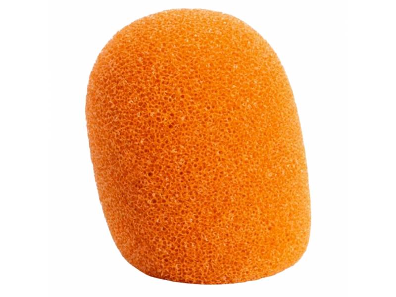 Antipop / Cubreviento / Filtro de color naranja para micr�fono de mano