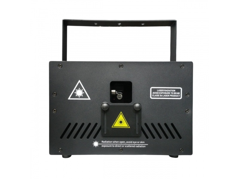 Laser 12W Full Color con Bluetooth Control App + ILDA + DMX - GCM-12K-BT