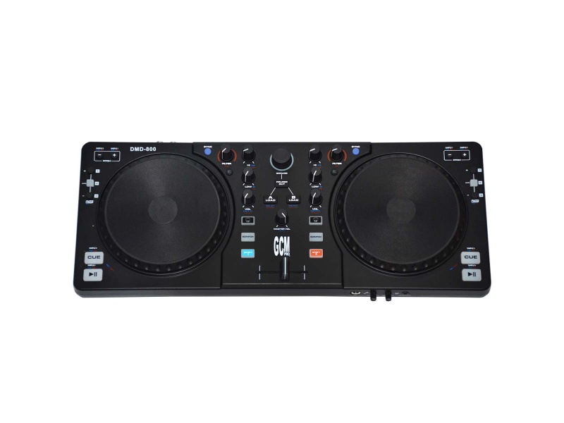 Controlador parar DJ Profesional Midi Con Ruedas De Scratch