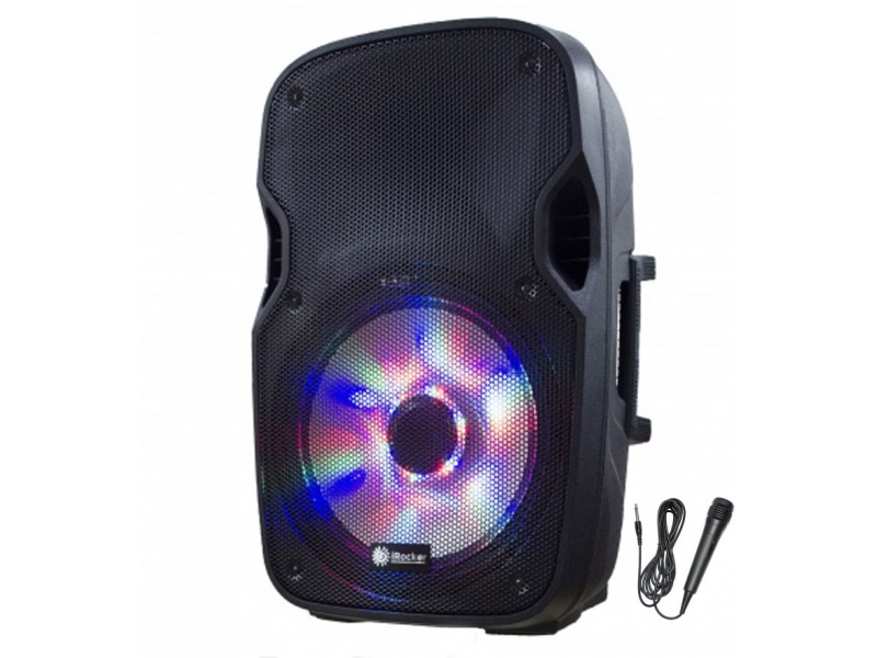 Caja Activa con lector USB y Bluetooth + Microfono iRocker GCM Pro