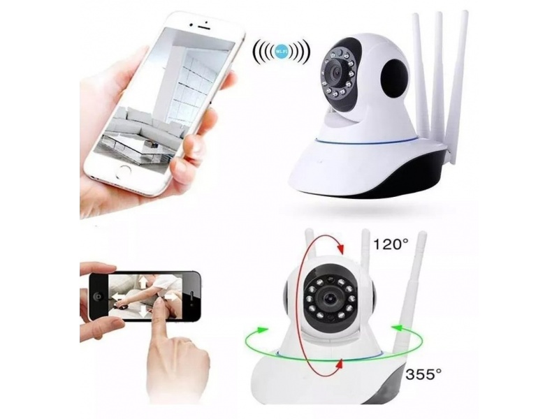 Camara Ip Hd Inalambrico Wifi 720p Iphone Android con Audio