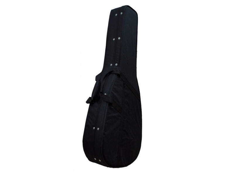 Estuche Fever para Guitarra Clasica Criolla Negro Semi Rigido