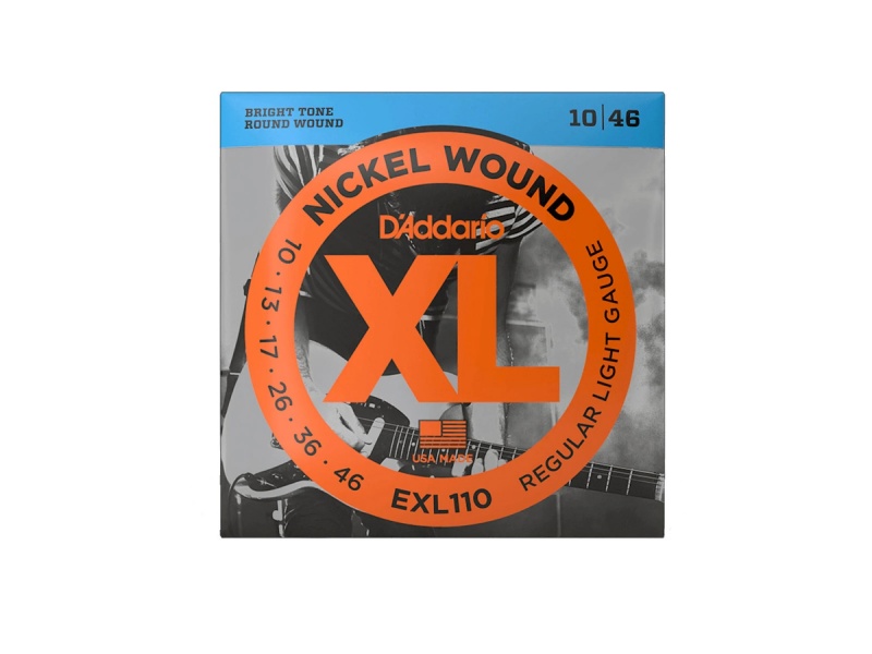 Juego de Cuerdas Encordado Daddario EXL110 Electrica Nickel