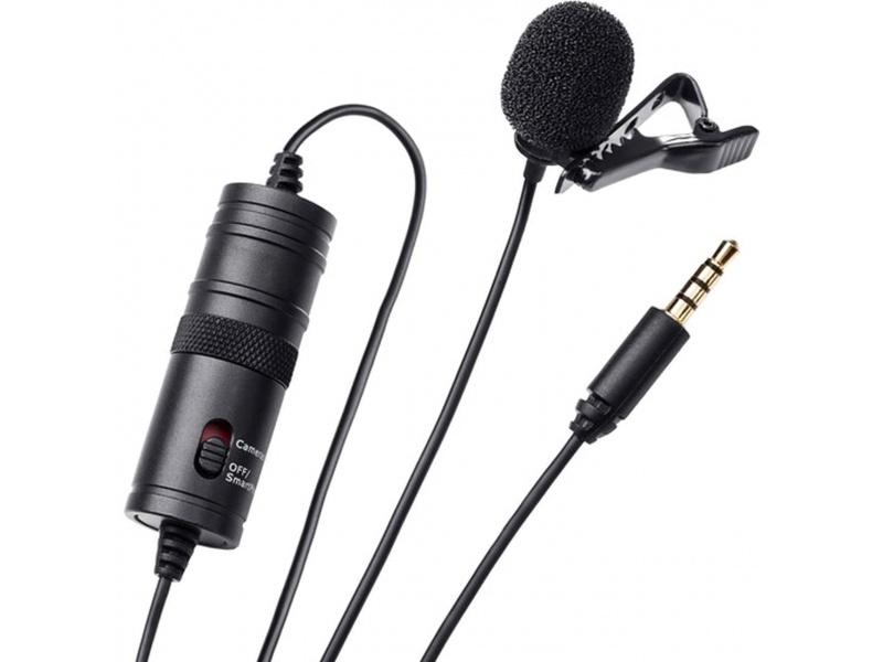 Microfono Solapero Corbatero para Camaras DSLR y Celulares GCM Pro Line