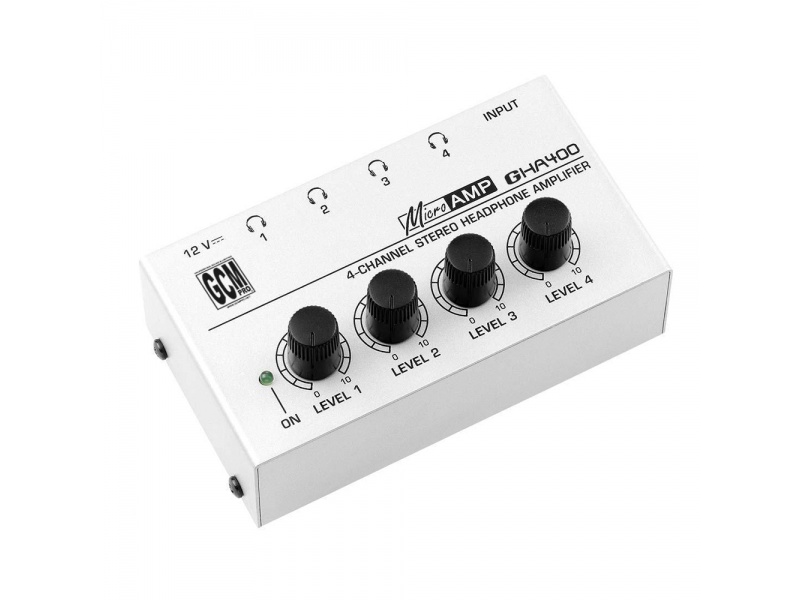 Amplificador / Auricular Potencia Para Auriculares GHA400 Microamp Gcm Pro