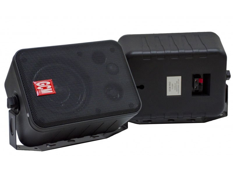 Bafles G-406N Musica Funcional 20w Color Negro Gcm Pro